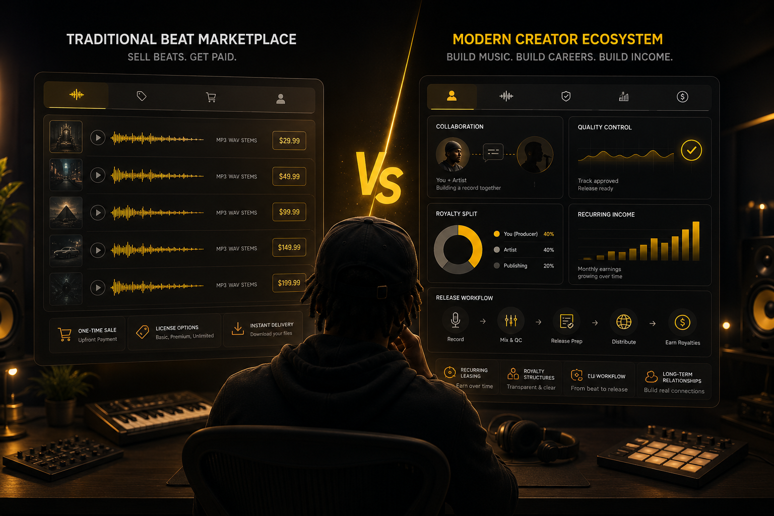 Cover image for BeatStars vs Vesonus: What’s the Difference for Producers?